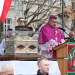 Obchody patronalne diecezji. Procesja z relikwiami św. Wiktorii 