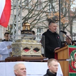 Obchody patronalne diecezji. Procesja z relikwiami św. Wiktorii 