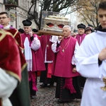 Obchody patronalne diecezji. Procesja z relikwiami św. Wiktorii 