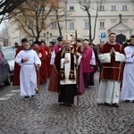 Obchody patronalne diecezji. Procesja z relikwiami św. Wiktorii 