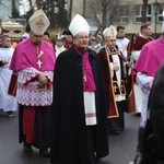 Obchody patronalne diecezji. Procesja z relikwiami św. Wiktorii 