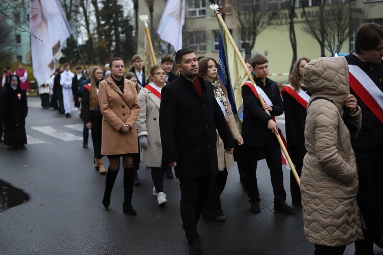 Obchody patronalne diecezji. Procesja z relikwiami św. Wiktorii 