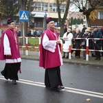 Obchody patronalne diecezji. Procesja z relikwiami św. Wiktorii 