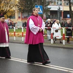 Obchody patronalne diecezji. Procesja z relikwiami św. Wiktorii 