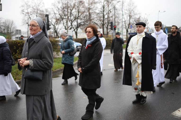 Obchody patronalne diecezji. Procesja z relikwiami św. Wiktorii 