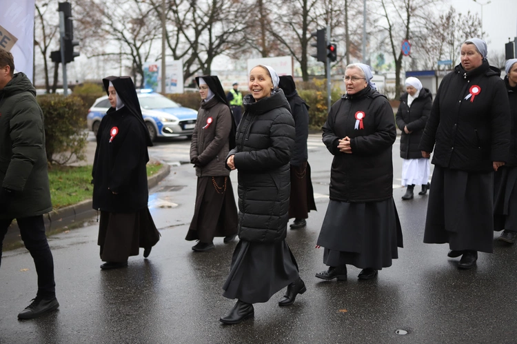 Obchody patronalne diecezji. Procesja z relikwiami św. Wiktorii 