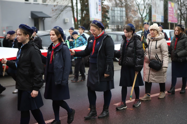 Obchody patronalne diecezji. Procesja z relikwiami św. Wiktorii 