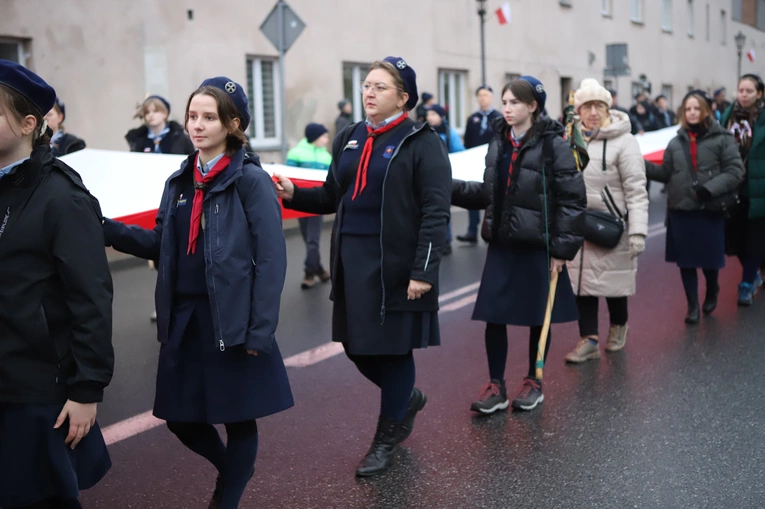 Obchody patronalne diecezji. Procesja z relikwiami św. Wiktorii 