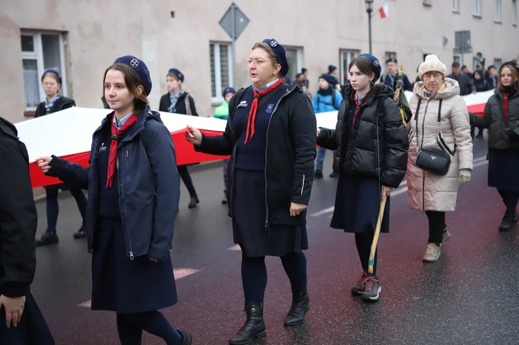 Obchody patronalne diecezji. Procesja z relikwiami św. Wiktorii 
