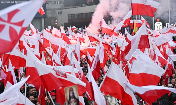 Marsz Niepodległości w Warszawie