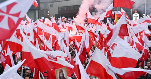 Marsz Niepodległości w Warszawie