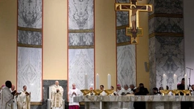 Papież u benedyktynów: szukać Jezusa i do Niego prowadzić