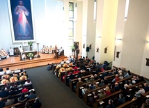 Msza św.  w kaplicy seminaryjnej. 