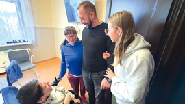 Dawid pracuje w DPS-ie od 18 lat i nie zamieniłby tej pracy na żadną inną.