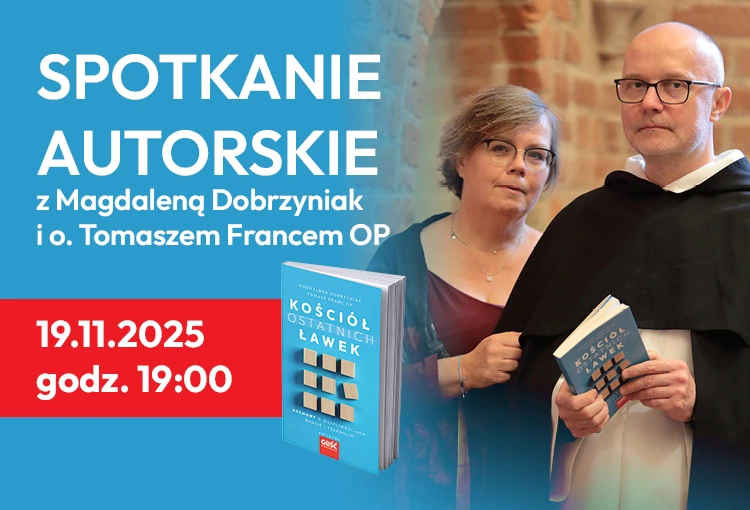 „Między samotnością a wspólnotą”. Zapraszamy na spotkanie z autorami książki „Kościół ostatnich ławek”