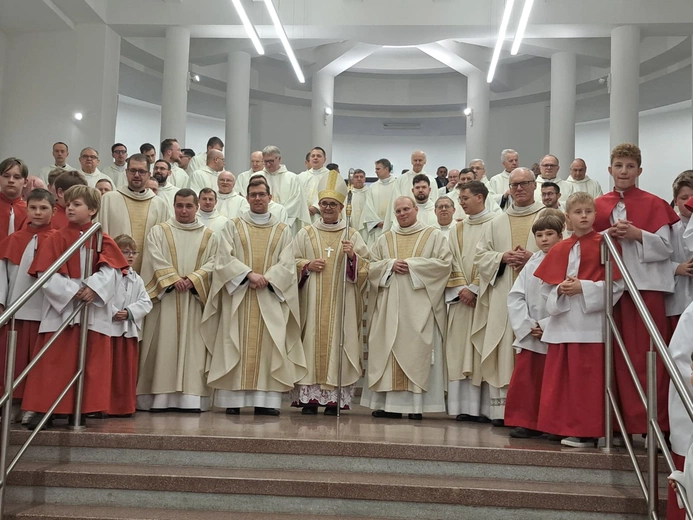 Katowice. Święcenia prezbiteratu Dominika Piórkowskiego 