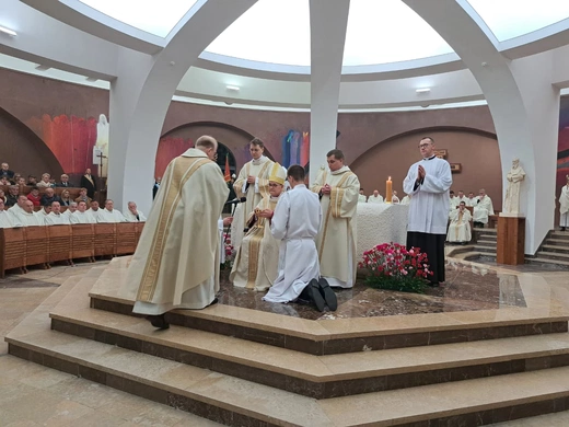 Katowice. Święcenia prezbiteratu Dominika Piórkowskiego 