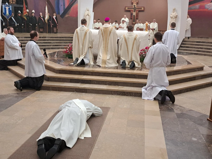 Katowice. Święcenia prezbiteratu Dominika Piórkowskiego 