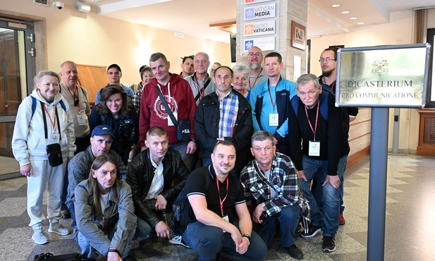 Osoby bezdomne pielgrzymują do Rzymu