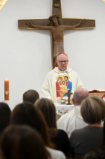 Poświęcenie kaplicy w DTD Nazaret w Jemielnicy