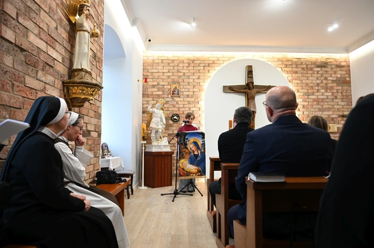 Poświęcenie kaplicy w DTD Nazaret w Jemielnicy