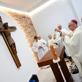 Poświęcenie kaplicy w DTD Nazaret w Jemielnicy