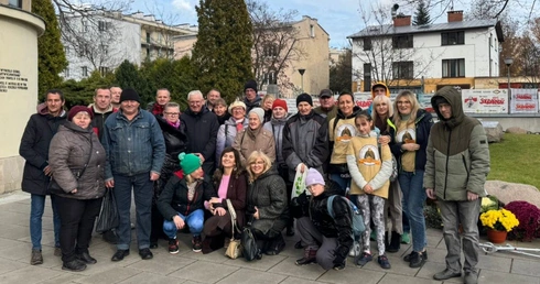 Pielgrzymka przed Światowym Dniem Ubogich