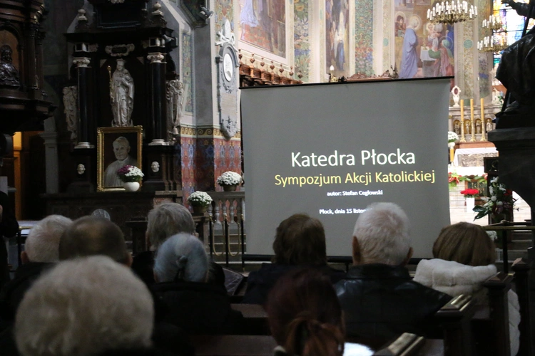 Płock. Sympozjum Akcji Katolickiej