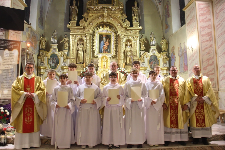 Łącko. Błogosławieństwo nowych lektorów