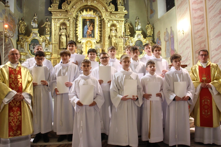 Łącko. Błogosławieństwo nowych lektorów