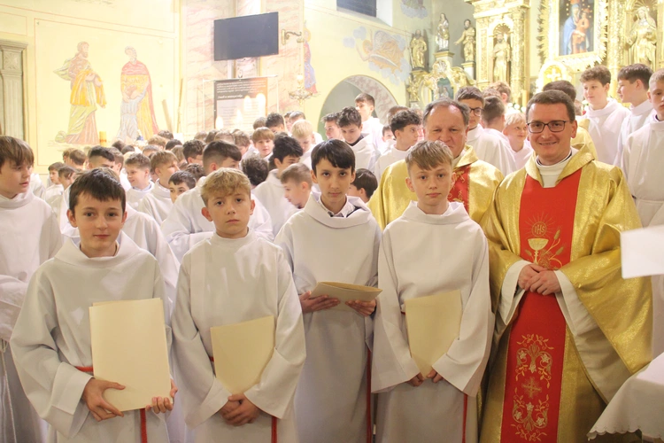 Łącko. Błogosławieństwo nowych lektorów