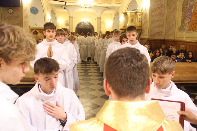 Łącko. Błogosławieństwo nowych lektorów