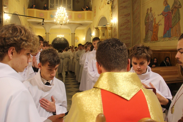 Łącko. Błogosławieństwo nowych lektorów