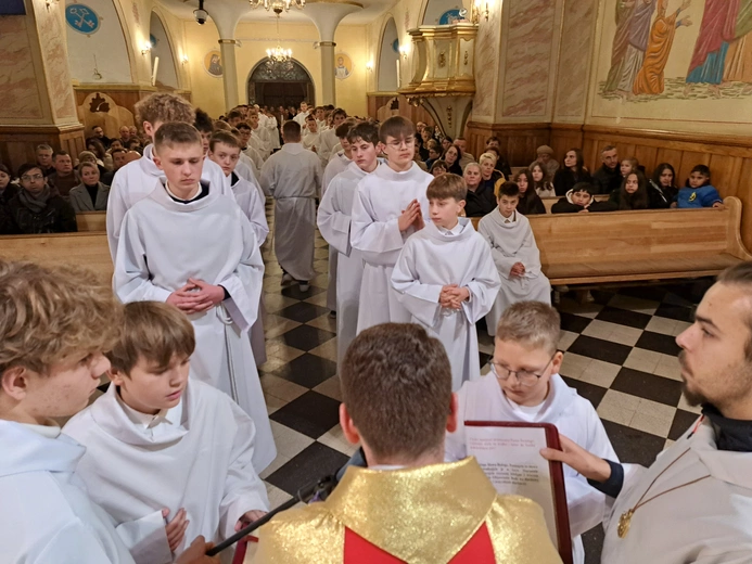 Łącko. Błogosławieństwo nowych lektorów