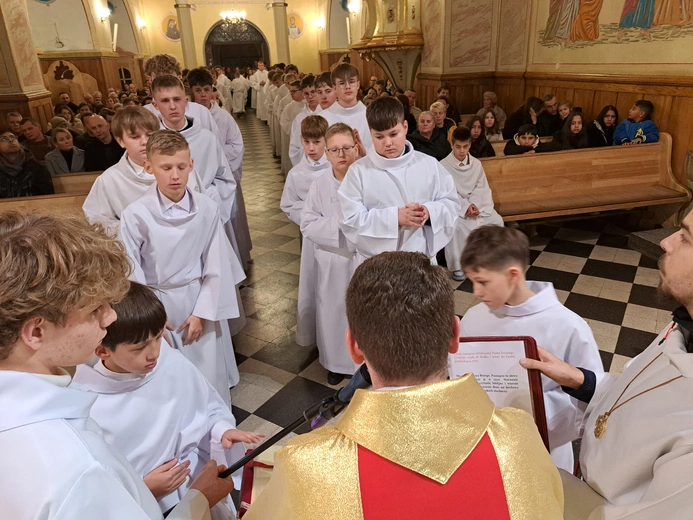 Łącko. Błogosławieństwo nowych lektorów