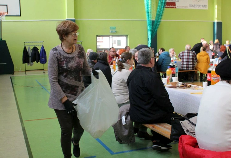 Jubileusz ubogich - spotkanie przy slole