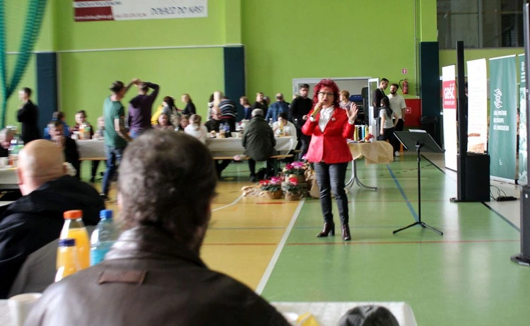 Jubileusz ubogich - spotkanie przy slole