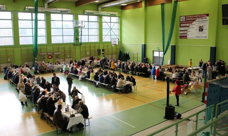 Jubileusz ubogich - spotkanie przy slole