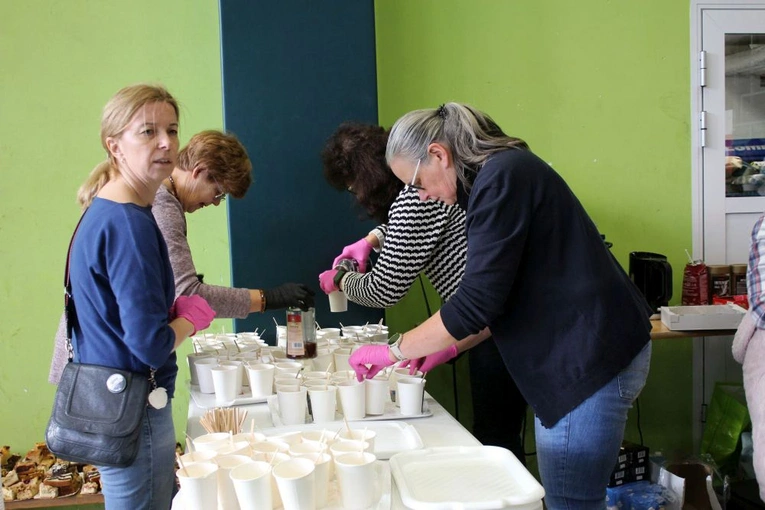 Jubileusz ubogich - spotkanie przy slole