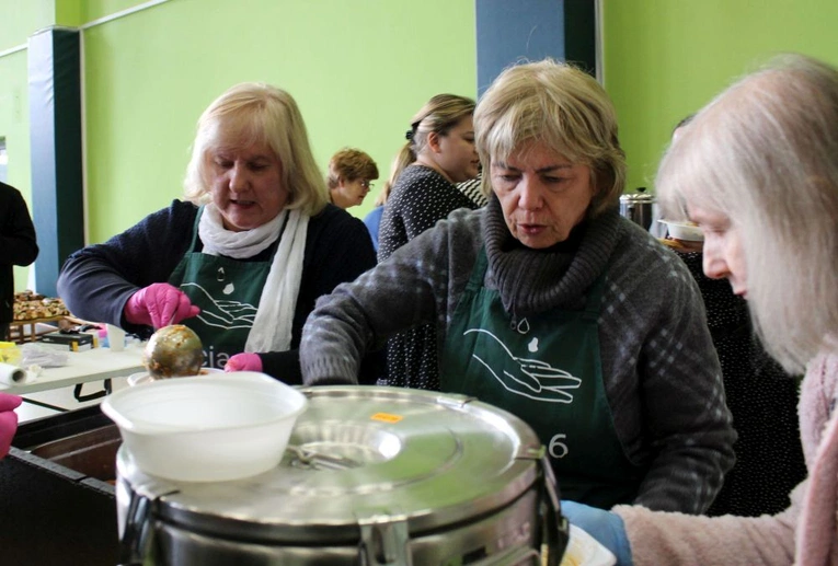 Jubileusz ubogich - spotkanie przy slole