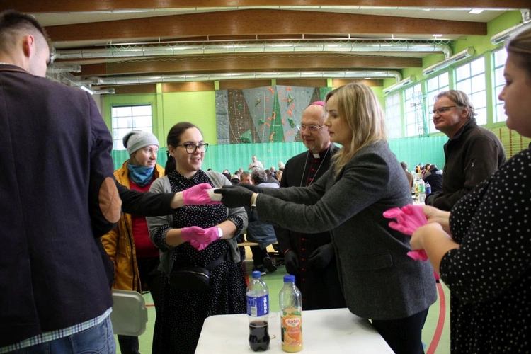 Jubileusz ubogich - spotkanie przy slole