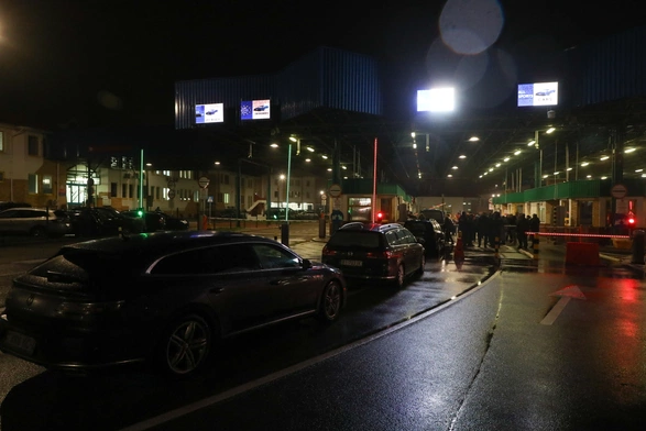 Na przejściu granicznym w Bobrownikach