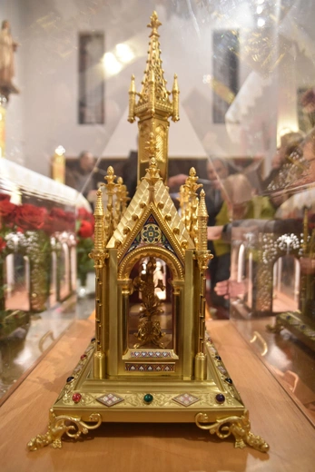 Relikwie św. Teresy od Dzieciątka Jezus i jej rodziców w Tarnowie