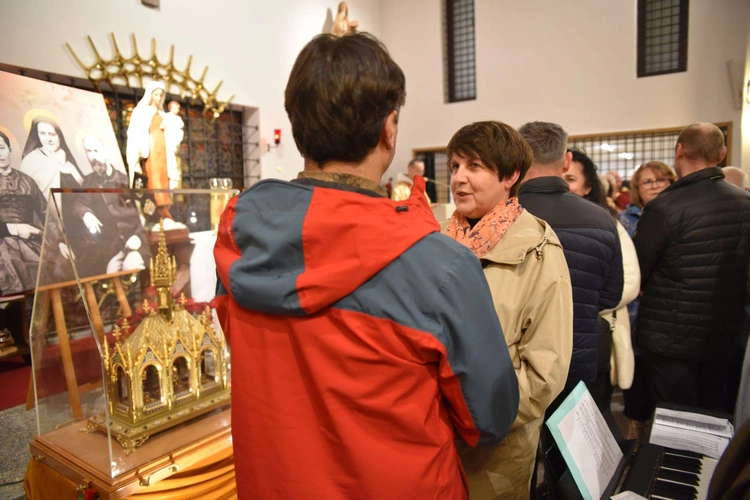 Relikwie św. Teresy od Dzieciątka Jezus i jej rodziców w Tarnowie