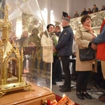 Relikwie św. Teresy od Dzieciątka Jezus i jej rodziców w Tarnowie