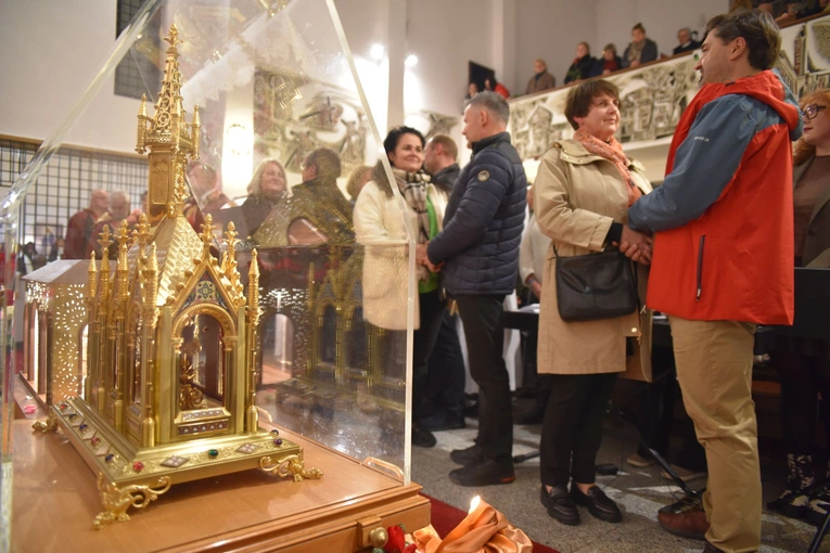 Relikwie św. Teresy od Dzieciątka Jezus i jej rodziców w Tarnowie