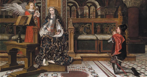 „Walerian adorujący świętą Cecylię”. Historia na płótnie Juliaana De Vriendta