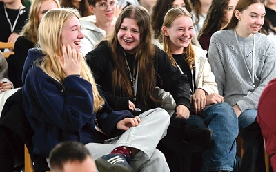 Niektóre punkty programu odbywały się w auli seminaryjnej. 