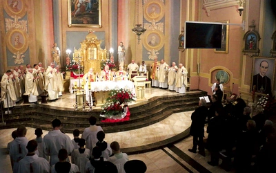Eucharystii przewodniczył  bp Marek Solarczyk. 