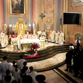 Eucharystii przewodniczył  bp Marek Solarczyk. 